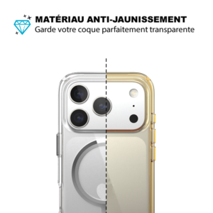 Coque iPhone 17 Pro MagSafe transparente Speck