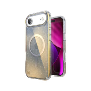 Coque iPhone 17 Air paillette et argent Presidio Lux MagSafe Speck