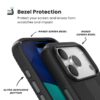 Coque iPhone 17 Pro Presidio2 Grip MagSafe noir Speck