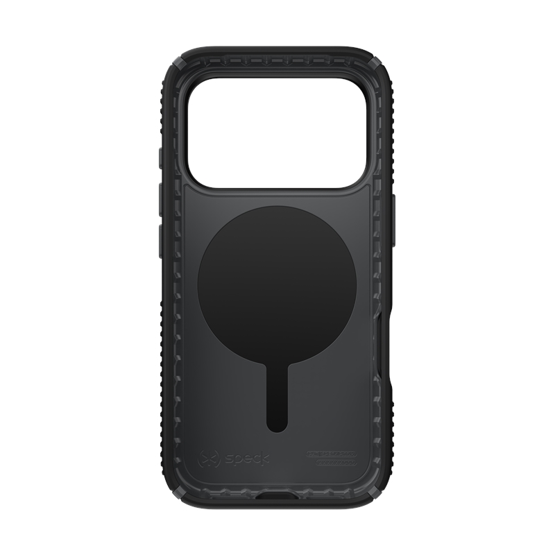 Coque iPhone 17 Pro Presidio2 Grip ClickLock MagSafe noir Speck