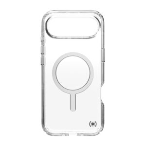Coque iPhone 17 Air transparent et argent Presidio Perfect Clear MagSafe Speck