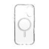 Coque iPhone 17 Presidio Perfect Clear MagSafe Speck transparent et argent