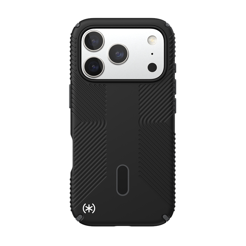 Coque iPhone 17 Pro Presidio2 Grip ClickLock MagSafe noir Speck
