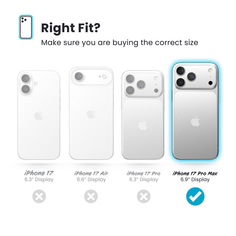 Coque iPhone 17 Pro Max transparente Presidio Perfect-Clear Speck