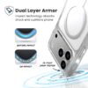 Coque iPhone 17 Pro Max transparente et argentée MagSafe Presidio Perfect Clear Speck
