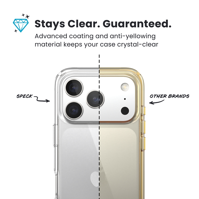 Coque iPhone 17 Pro Max transparente Presidio Perfect-Clear Speck