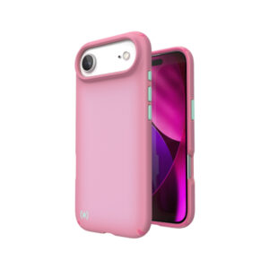 Coque iPhone 17 Air rose et verte Presidio Lux MagSafe Speck