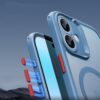 Coque iPhone 16 MagSafe ESR Classic Pro – Bleu Givré