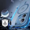 Coque iPhone 16 MagSafe ESR Classic Pro – Bleu Givré