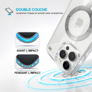 Coque iPhone 16 Pro Max Presidio Perfect Clear Grip