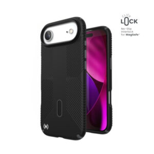 Coque iPhone 17 Air noir gris blanc Presidio2 Grip ClickLock & MagSafe Speck