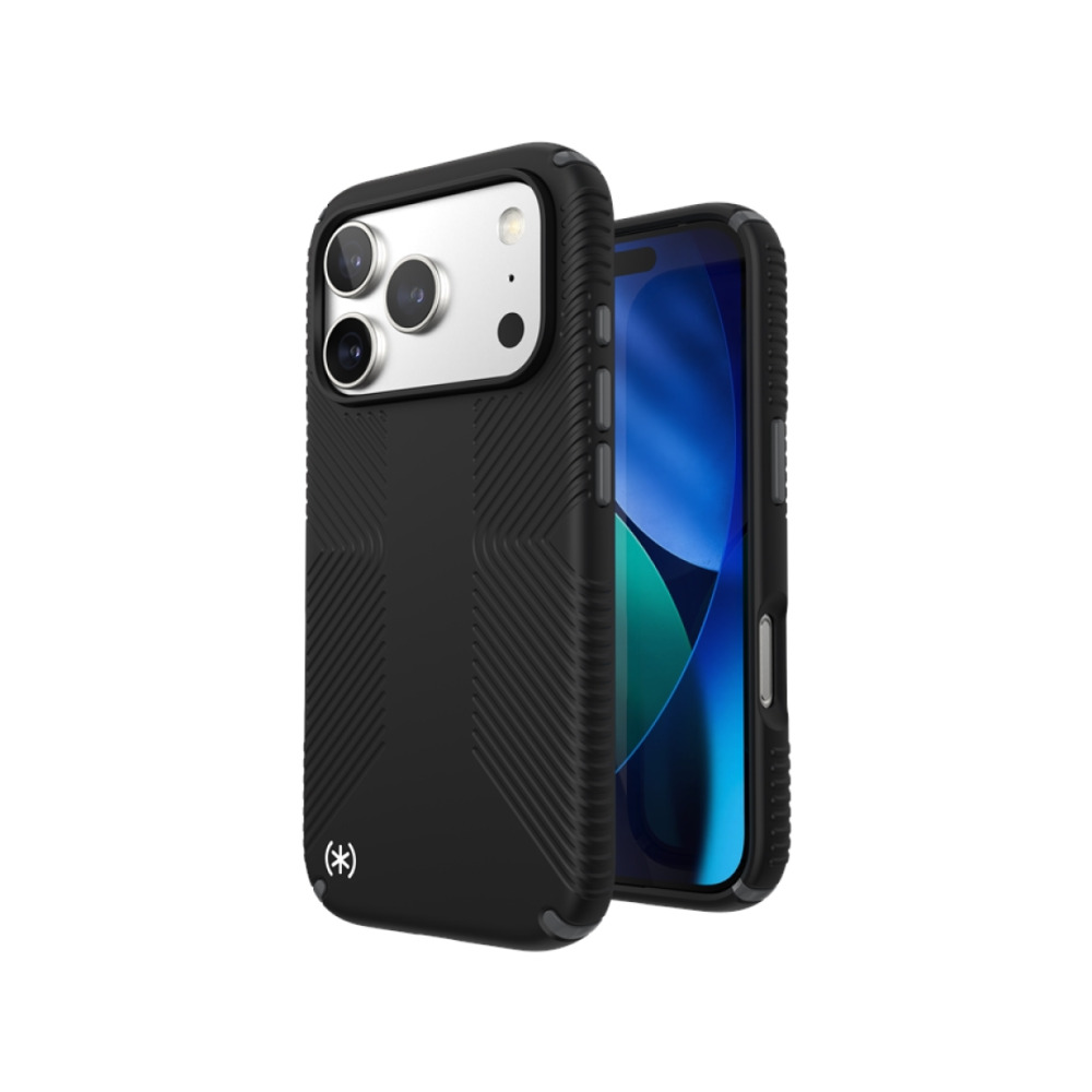 Coque iPhone 17 Pro Presidio2 Grip MagSafe noir Speck