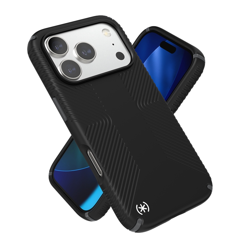 Coque iPhone 17 Pro Presidio2 Grip MagSafe noir Speck
