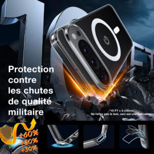 Coque transparente pour Google Pixel 10 Pro XL