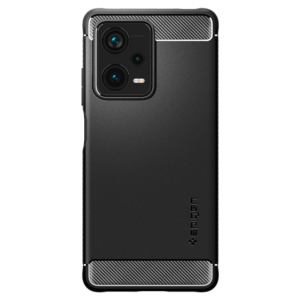 Coque Rugged Armor Spigen pour Xiaomi Redmi Note 12 Pro+ 5G noir
