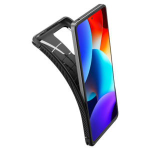 Coque Rugged Armor Spigen pour Xiaomi Redmi Note 12 Pro+ 5G noir