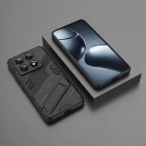 Coque antichoc fibre de carbone pour Xiaomi 14T noir
