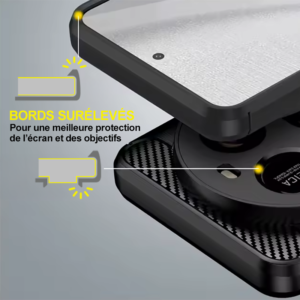 Coque antichoc robuste pour Xiaomi 15 Ultra noir