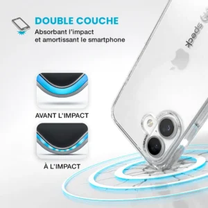 Coque iPhone 16 Gemshell