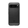 Coque Rugged Armor Spigen pour Google Pixel 9 Pro XL Noir mat