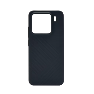 Coque fine mat fumé pour Xiaomi 15 noir