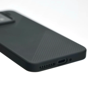 Coque fine mat fumé pour Xiaomi 15 noir