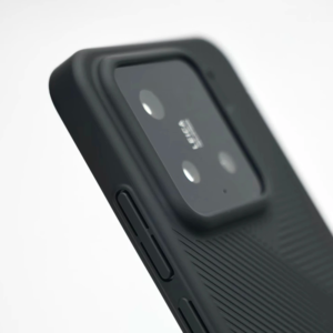 Coque fine mat fumé pour Xiaomi 15 noir