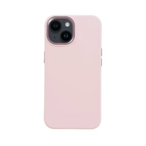Coque MagSafe Crong LUX pour iPhone 15 Plus rose - case-minute