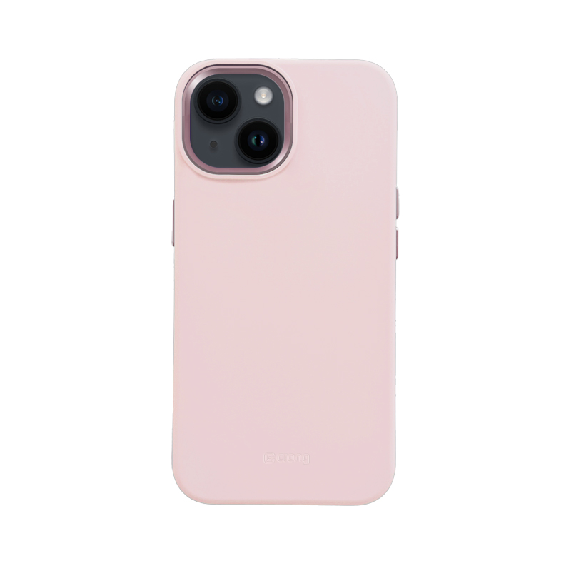 Coque MagSafe Crong LUX pour iPhone 15 Plus rose - case-minute