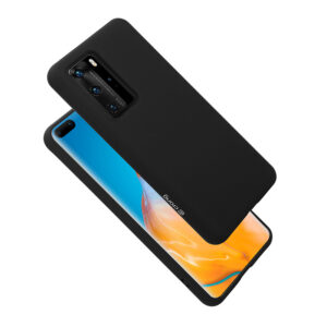 Coque flexible Crong pour Huawei P40 Pro noir - case-minute