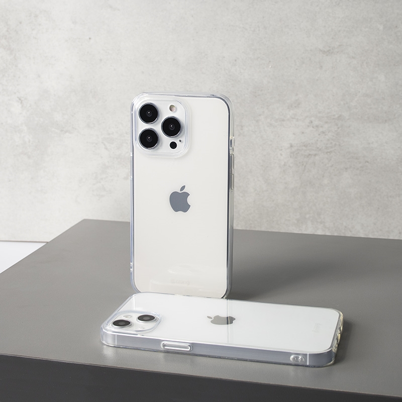 Coque fine de protection transparente pour iPhone 13 Pro - case-minute