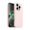 Coque MagSafe Crong pour iPhone 16 Pro rose pâle - case-minute