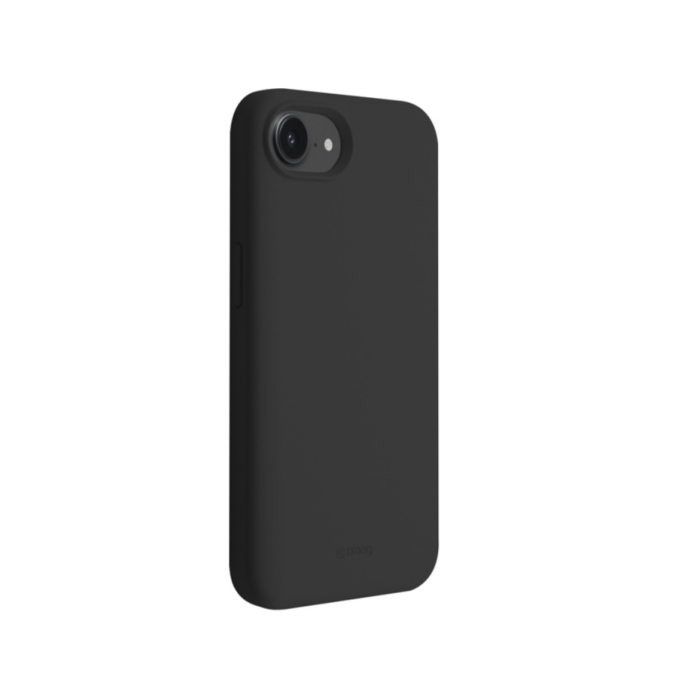 Coque noire MagSafe Crong pour iPhone 16e - case-minute
