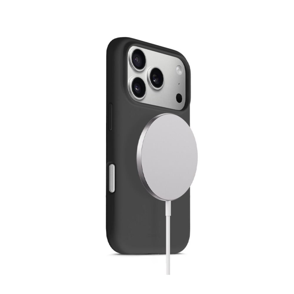 Coque MagSafe Crong pour iPhone 17 Pro noire - case-minute