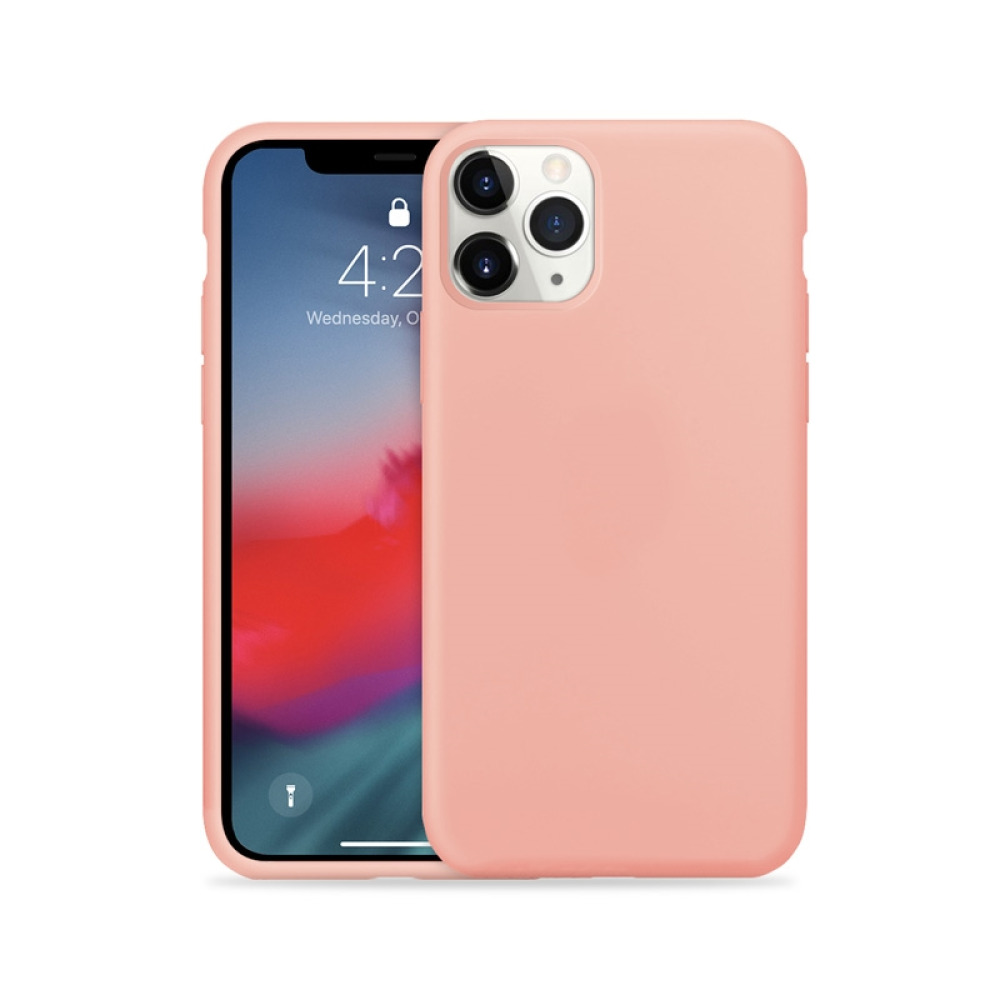 Coque flexible Crong pour iPhone 11 Pro rose - case-minute