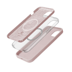 Coque MagSafe Crong pour iPhone 15 rose bonbon - case-minute