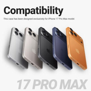 Coque Crong transparente et MagSafe pour iPhone 17 Pro Max - case-minute