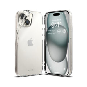 Coque fine transparente pour iPhone 15 - case-minute