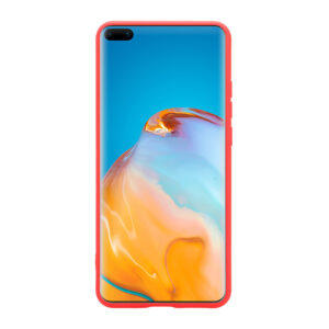 Coque flexible Crong pour Huawei P40 Pro rouge - case-minute