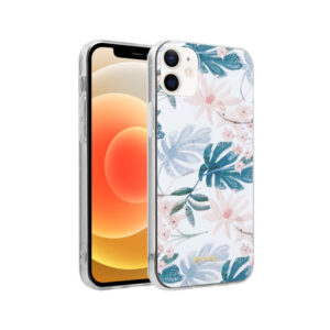 Coque Crong LEAF PATTERN pour iPhone 12 Mini - case-minute