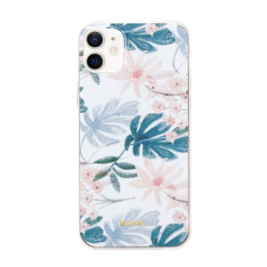 Coque Crong LEAF PATTERN pour iPhone 12 Mini - case-minute