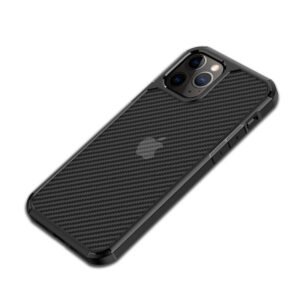 Coque Hybrid Carbon noire pour iPhone SE / 8 / 7 - case-minute