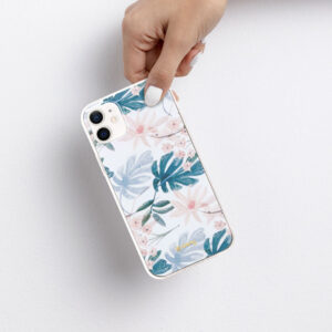 Coque Crong LEAF PATTERN pour iPhone 12 Mini - case-minute