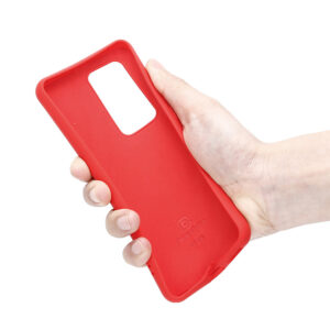 Coque flexible Crong pour Huawei P40 Pro rouge - case-minute