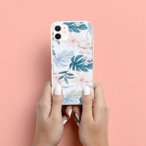 Coque Crong LEAF PATTERN pour iPhone 12 Mini - case-minute