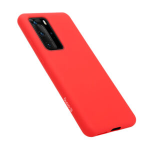 Coque flexible Crong pour Huawei P40 Pro rouge - case-minute