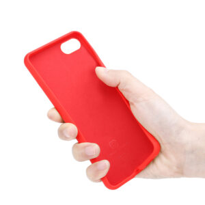 Coque flexible rouge pour iPhone 8 et 7 - case-minute