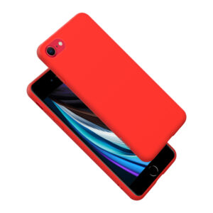 Coque flexible rouge pour iPhone 8 et 7 - case-minute