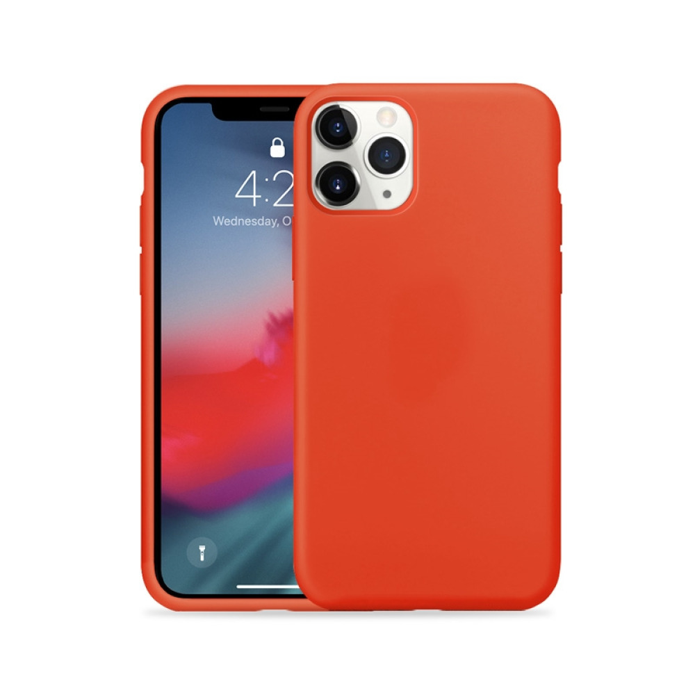 Coque flexible Crong pour iPhone 11 Pro rouge orange - case-minute
