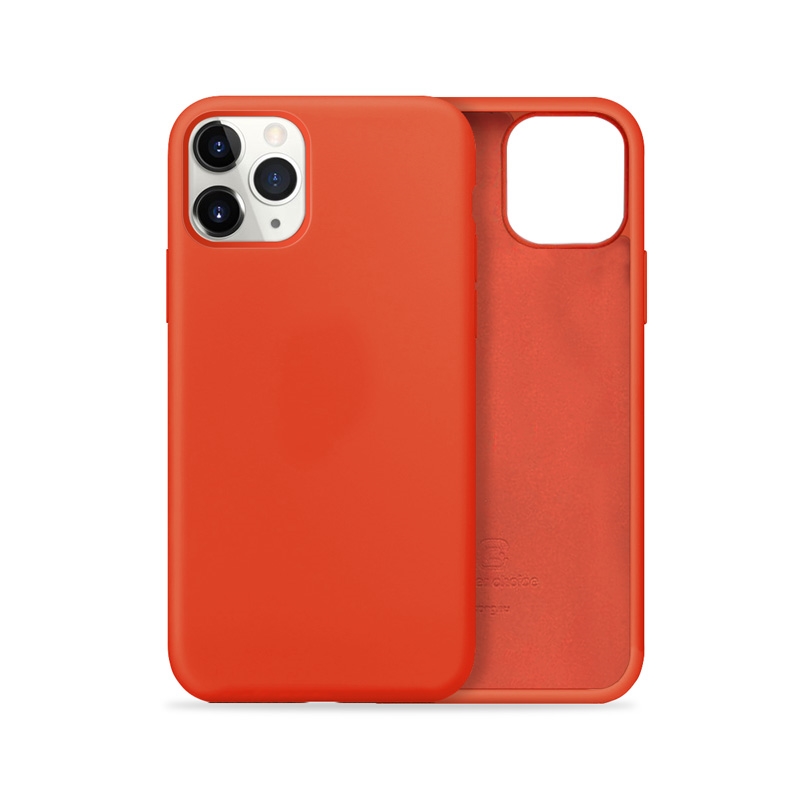 Coque flexible Crong pour iPhone 11 Pro rouge orange - case-minute